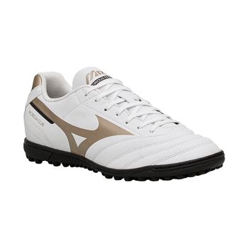 Chuteira-Society-Branca-Dourada-e-Preta-Morelia-Club-|-Mizuno-Tamanho--36---Cor--BRANCO-0